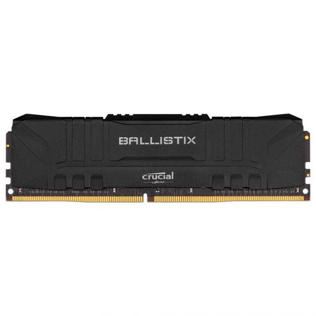 Memória RAM Ballistix 8GB DDR4 2666 Mhz CL16 UDIMM Preto - BL8G26C16U4 CRUCIAL