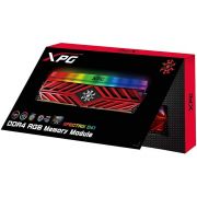Memória RAM DDR4 RGB Spectrix D41 8GB 2666MHz CL16 Vermelha AX4U266638G16-SR41 XPG ADATA