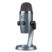 Microfone Condensador Usb Yeti Nano Cinza Logitech/Blue