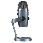 Microfone Condensador Usb Yeti Nano Cinza Logitech/Blue