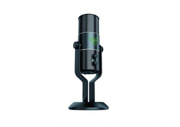 Microfone Gamer Seirén - Condensador - USB - Preto - RZ05-01270100-R3U1 RAZER