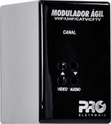 Modulador Ágil VHF/UHF/CATV/CFTV PQMO-2600B PROELETRONIC
