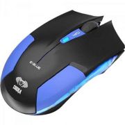Mouse Gamer USB 1600DPI Cobra Type-M Preto/Azul E-BLUE