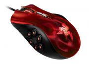 Mouse Laser Naga Hex Vermelho Laser 3.5G 5600dpi RZ01-00750200-R3U1 RAZER