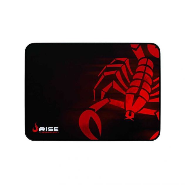 Mouse Pad Scorpion Red Médio Com Costura RG-MP-04-SR RISE MODE