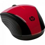 Mouse Sem Fio X3000 Vermelho/ Preto HP
