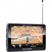Navegador GPS 5 Tracker III com Câmera de Ré/TV/Rádio FM GP037 Preto MULTILASER
