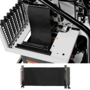 OPEN BOX - Cabo Extensor Adaptador Para Placa de Vídeo PCI-E X16 20cm Preto
