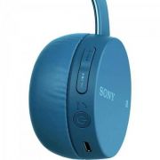 OPEN BOX - Fone Bluetooth WH-CH400/L Azul SONY (Sem cabo USB)