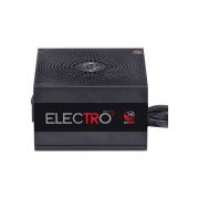 OPEN BOX -  Fonte ATX 600W Electro V2 80 Plus White PFC Ativo Não Modular ELV2WHPTO600W PCYES