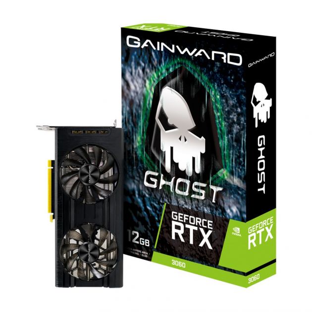 OPEN BOX - Placa de Vídeo RTX 3060 Ghost GD6 12GB GDDR6 NE63060019K9-190AU GAINWARD
