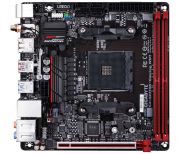 OPEN BOX - Placa Mãe GA-AB350N-Gaming WIFI AM4 Mini ITX DDR4 GIGABYTE (FUNCIONANDO, TODOS OS ITENS)