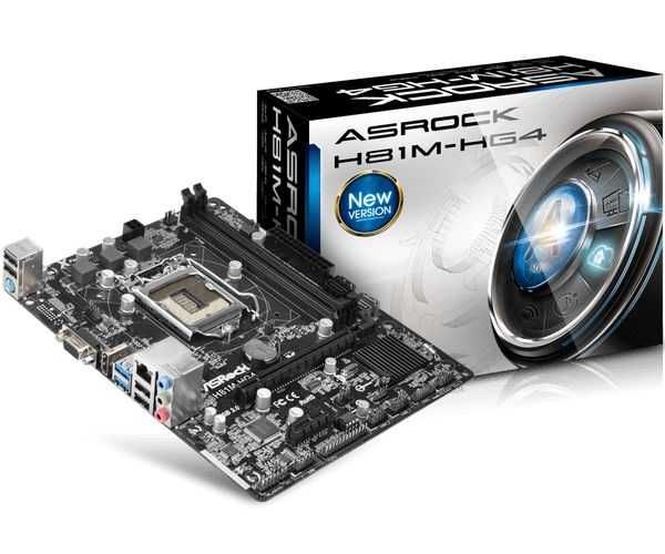 OPEN BOX - Placa Mãe H81M-HG4 Intel LGA1150 mATX DDR3 ASROCK