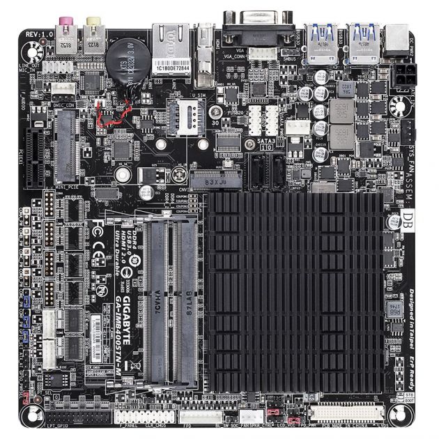 OPEN BOX - Placa Mãe Mini-ITX GA-IMB4005TN-M com Processador Integrado Celeron J4005 GIGABYTE