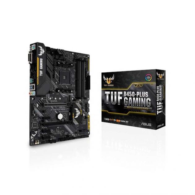 OPEN BOX - Placa Mãe TUF B450-PLUS GAMING AMD AM4 ATX DDR4 ASUS (Sem parafuso M.2)