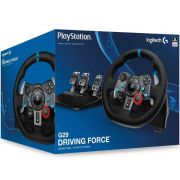 OPEN BOX - Volante G29 Driving Force para PS3, PS4 e PC 941-000111 LOGITECH