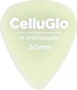 Palheta Para Guitarra de Celuloide Glowe Leve (Com 10 Unidades) PLANET WAVES