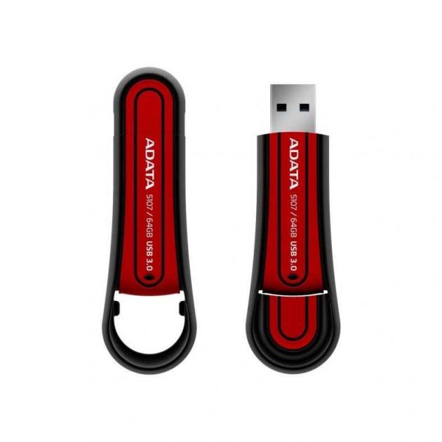 Pendrive Adata 64GB Vermelho USB 3.0 AS107-64G-RRD ADATA