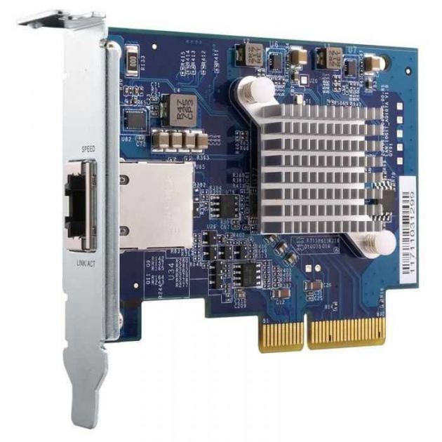Placa de Rede 10GB PCIE 4X QXG-10G1T QNAP