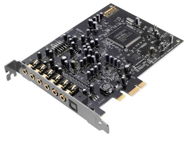Placa de Som PCI-E Sound Blaster AUDIGY RX 70SB155000001 CREATIVE LABS