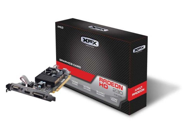 Placa de Vídeo AMD Radeon R5 230 128 BITS 2GB DDR3 R5-230A-CLF2 XFX