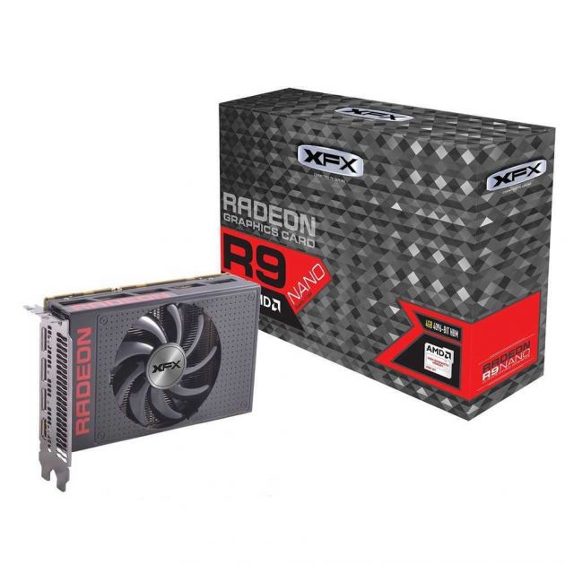 Placa de Vídeo AMD Radeon R9 Fury Nano 4GB 1000MHZ PCI-E 3.0 HDMI/DP R9-NANO-4SF6 XFX