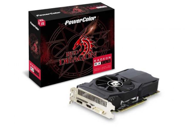 Placa de Vídeo AMD Radeon RX 560 Red Dragon 4GB GDDR5 AXRX 560 4GBD5-DH/OC POWERCOLOR