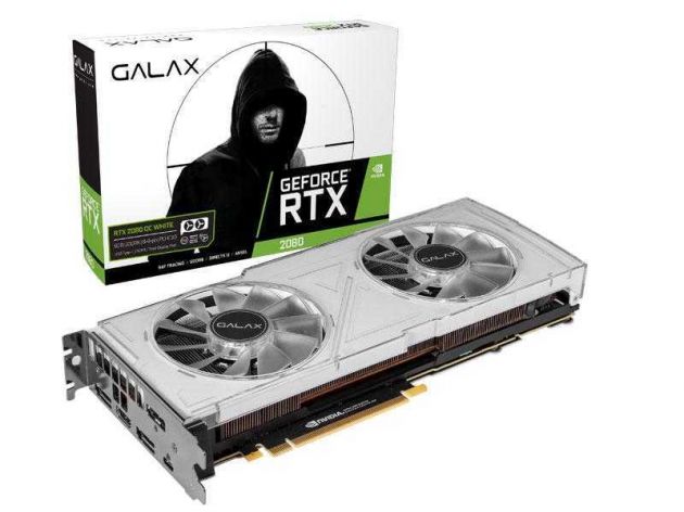 Placa de Vídeo NVIDIA GeForce RTX 2070 8GB GDDR6 PCI-E3.0 27NSL6UCV3WO GALAX