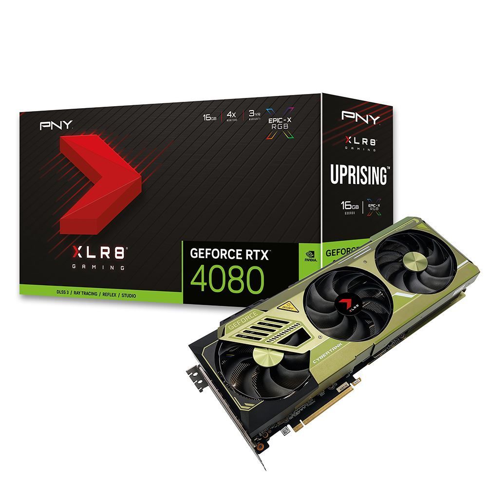 MSI GeForce RTX 4080 16GB GAMING X TRIO Graphics Card - DirectX 12