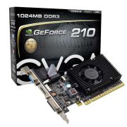 Placa de Vídeo NVIDIA GeForce GT 210 1GB DDR3 PCI-E 2.0 01G-P3-1312-LR EVGA