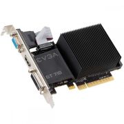Placa de Vídeo NVIDIA GeForce GT 710 1GB DDR3 01G-P3-2710-KR EVGA