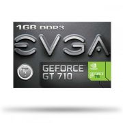 Placa de Vídeo NVIDIA GeForce GT 710 1GB DDR3 01G-P3-2710-KR EVGA