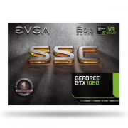 Placa de Vídeo NVIDIA GeForce GTX 1060 SSC GAMING 6GB GDDR5 06G-P4-6267-KR EVGA