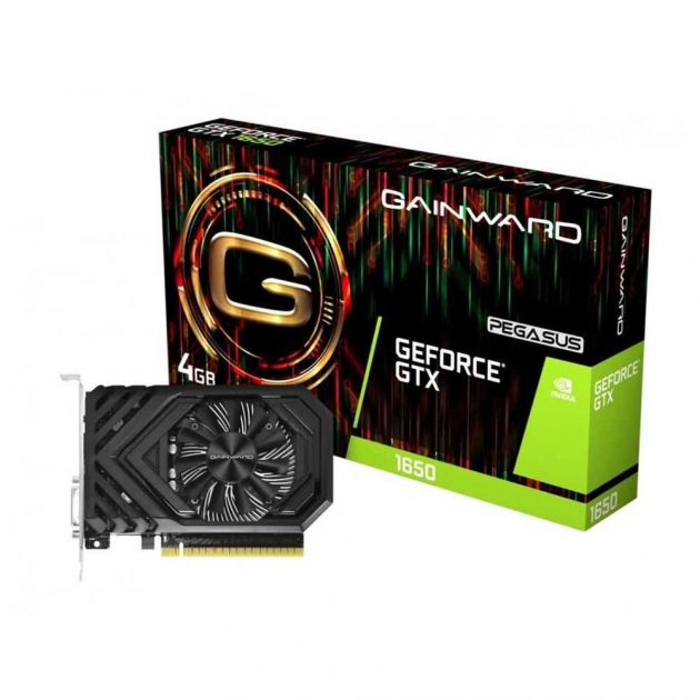 Placa de Vídeo NVIDIA GeForce GTX 1650 Pegasus 4GB GDDR5 PCI-E 3.0 NE51650006G1-1170F GAINWARD