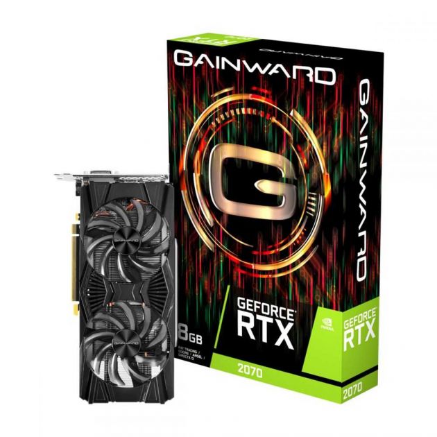 Placa de Vídeo NVIDIA GeForce RTX 2070 8GB GDDR6 PCI-E 3.0 NE62070018P2-1160X GAINWARD
