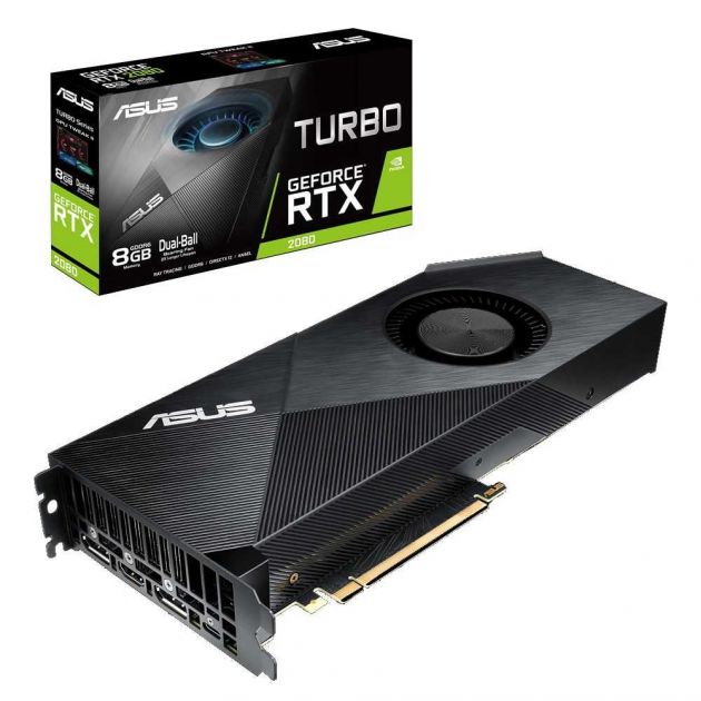 Placa de Vídeo NVIDIA GeForce RTX 2080 Turbo 8GB GDDR6 ASUS
