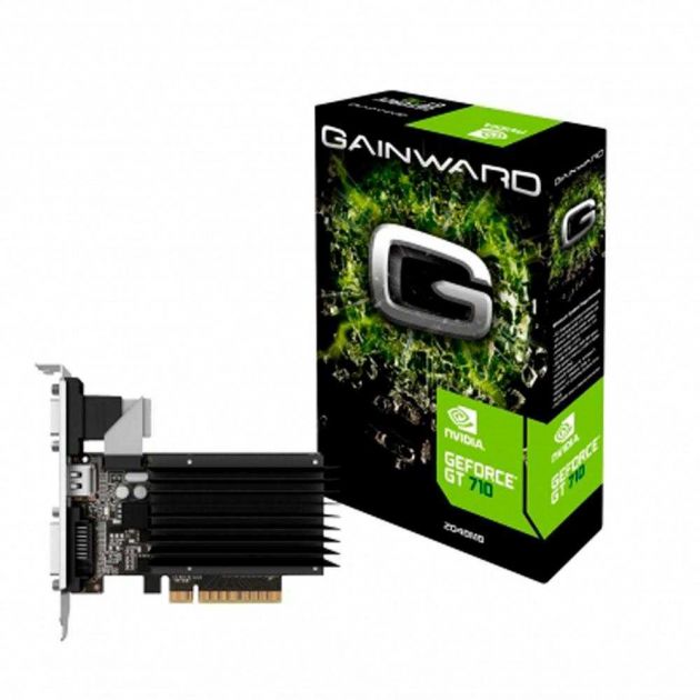 Placa de Vídeo NVIDIA GeForce GT 710 2GB DDR3 NEAT7100HD46-2080H GAINWARD