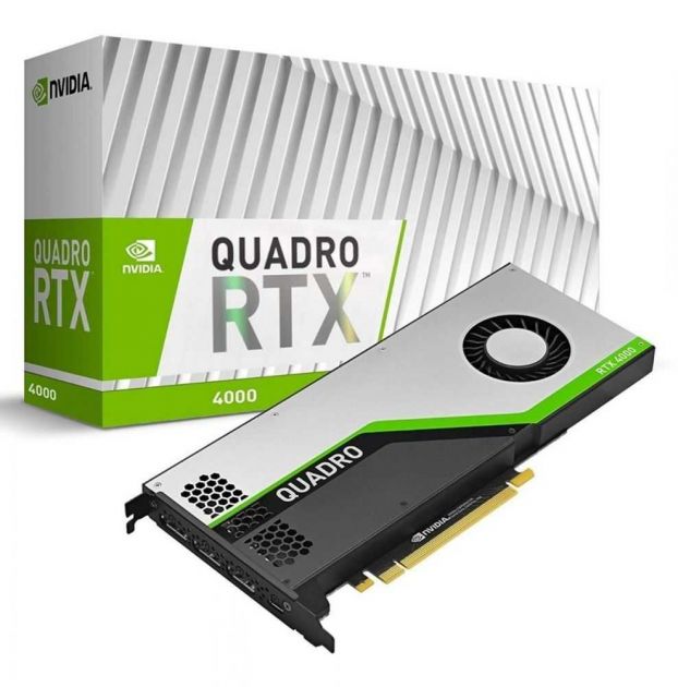 Placa de Vídeo NVIDIA Quadro RTX 4000 8GB GDDR6 PCI-E 3.0 VCQRTX4000-PB PNY