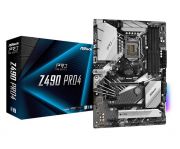 Placa Mãe Z490 Pro4 LGA1200 DDR4 Intel 10° Geração 90-MXBC50-A0UAYZ ASROCK