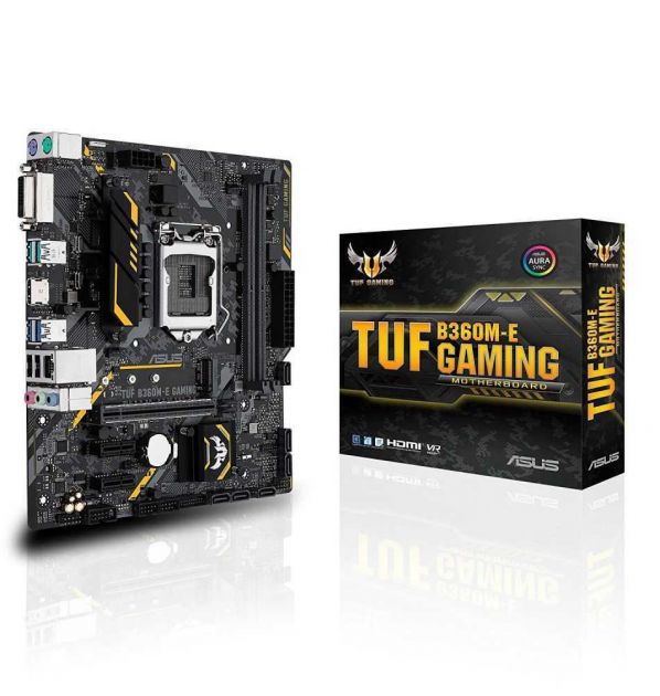 OPEN BOX - Placa Mãe TUF B360M-E GAMING LGA 1151 mATX DDR4 90-MB0WK0-M0EAY0 ASUS