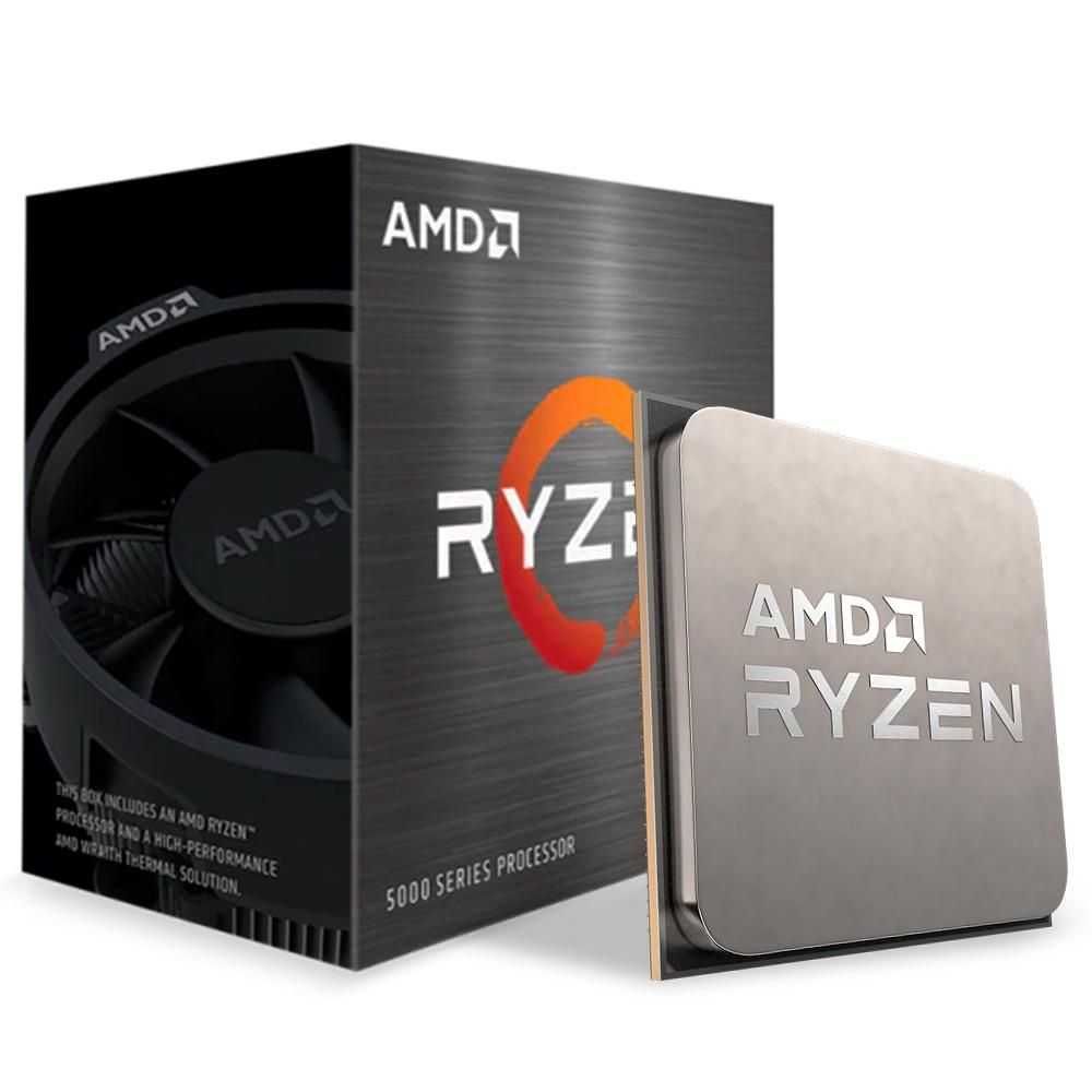 Processador Ryzen 5 5600X 3.7 Ghz/4.6 Ghz Turbo AM4 100-100000065BOX AMD