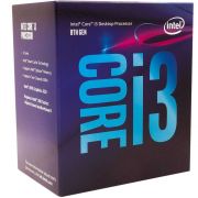 Processador CORE I3 8100 3,50MHz (3,60GHzFrequência Máxima) LGA1151 BX80684I38100 INTEL