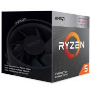 Processador Ryzen 5 3400G 3.7 GHz (4.2 GHz Frequência Máxima) AM4 YD3400C5FHBOX AMD