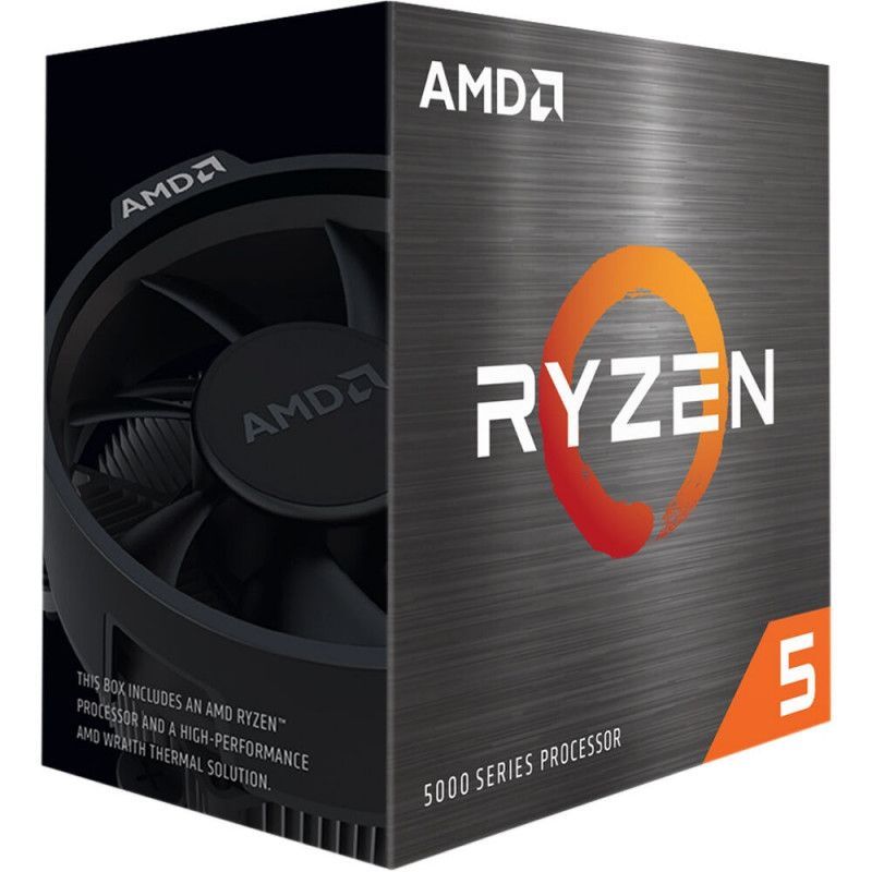 Processador Ryzen 5 5500 3.6 Ghz/4.2 Ghz 16MB Cache AM4 DDR4 C/Cooler Box 100-100000457BOX AMD
