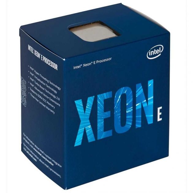 Processador Xeon E-2236 3.4 GHz (4.8 GHz Frequência Máxima) LGA1151 BX80684E2236 INTEL