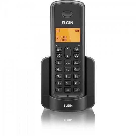 Ramal Para Telefone sem Fio com ID TSF-8000R Preto ELGIN