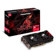 Placa de Vídeo AMD RX 570 Red Dragon 4GB POWERCOLOR