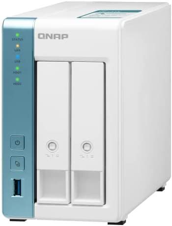 Servidor De Dados Nas Alpine QUAD-Core 1.7GHZ - 1GB - 2 Baias Sem Disco - Ts-231K-Us QNAP