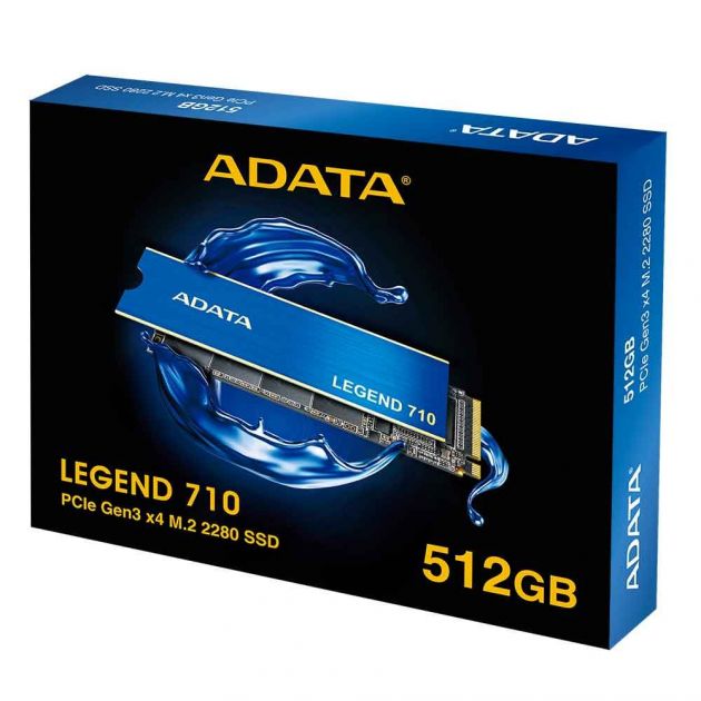 Ssd Adata Legend 710 512Gb M.2 2280 Nvme Pcie 3.0 Aleg-710-512Gcs