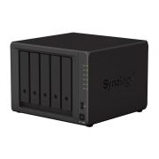Storage Nas Synology Diskstation Ds1522+ Amd Ryzen R1600 8Gb Ddr4 Ecc Sodimm 4Xrj-45 1Gbe 5 Baias